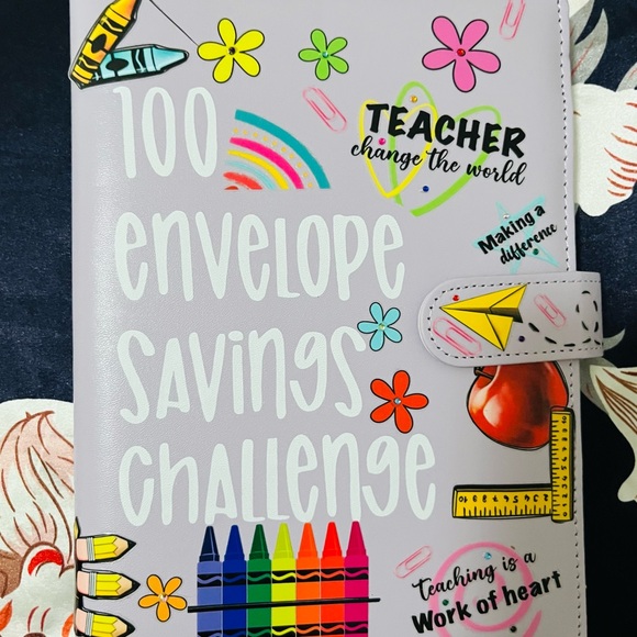 100 Envelope Savings Challenge & Pen Wrap Handcrafted Fashion unbranded random - Picture 7 of 14